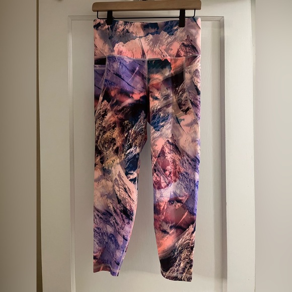 Old Navy Elevate PowerSoft 7/8 High Waisted leggings Women’s size Large - Picture 2 of 6